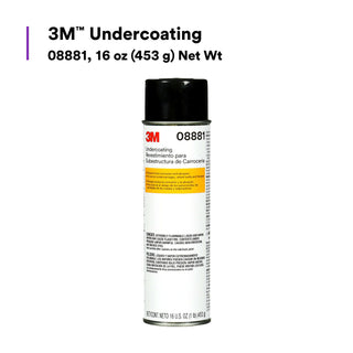 3M Undercoating, 08881, 16 oz (453 g) Net Wt