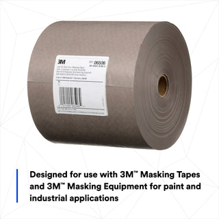 Scotch® Steel Gray Masking Paper, 06506, 6 in x 1000 ft