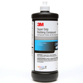 3M Super Duty Rubbing Compound, 05954, 1 qt (32 fl oz/946 mL), 6 percase