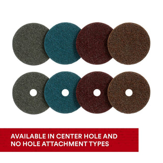 Scotch-Brite Surface Conditioning Disc, SC-DH, A/O Coarse, 6 in x NH