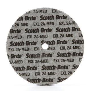 Scotch-Brite EXL Unitized Wheel, XL-UW, 2A Medium, 6 in x 1/2 in x 1/2in