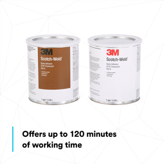 3M Scotch-Weld Epoxy Adhesive 2216, Translucent, Part B/A, 1 Gallon