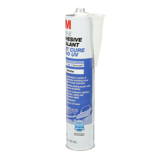 3M Marine Adhesive Sealant 4000 UV, PN06580, White, 295 mL Cartridge