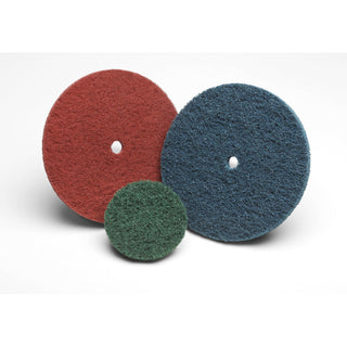 Standard Abrasives Buff and Blend HS Disc, 810710, 6 in x 1/2 in A MED