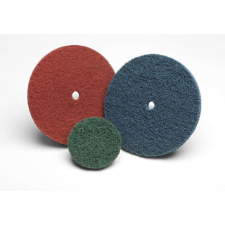 Standard Abrasives Buff and Blend HS Disc 810610, 5 in x 1/2 in A MED,
10/Pac