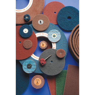 Standard Abrasives Buff and Blend HS Disc, 860906, 8 in x 1/2 in A CRS,
10/Pac