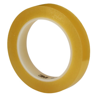 3M Vinyl Tape 471, Transparent, 3/4 in x 36 yd, 5.2 mil