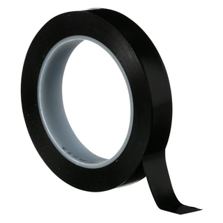 3M Vinyl Tape 471, Black, 3/4 in x 36 yd, 5.2 mil