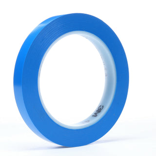 3M Vinyl Tape 471, Blue, 3/4 in x 36 yd, 5.2 mil