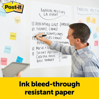 Post-it® Self-Stick Wall Pad 566, 20 in x 23 in (50.8 cm x 58.4 cm)