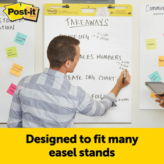 Post-it® Self-Stick Wall Pad 566, 20 in x 23 in (50.8 cm x 58.4 cm)