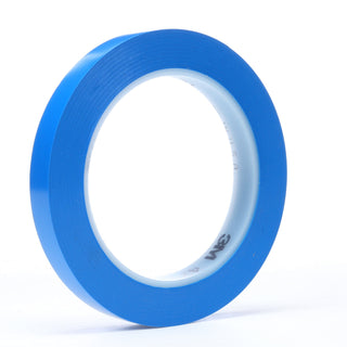 3M Vinyl Tape 471, Blue, 1 1/2 in x 36 yd, 5.2 mil