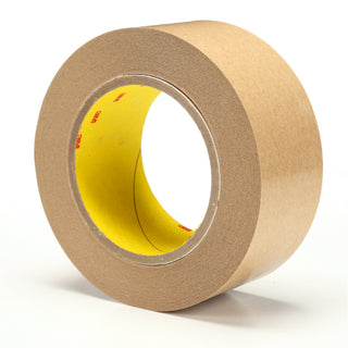 3M Adhesive Transfer Tape 465 Clear, 2 in x 60 yd, 2 mil, 24 rolls percase