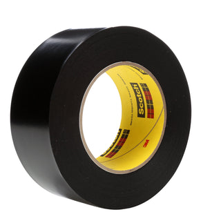 3M Vinyl Tape 472, Black, 2 in x 36 yd, 10.4 mil