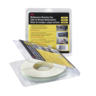 3M Double Coated Urethane Foam Tape 4016, Off White, 1/2 in x 36 yd, 62mil