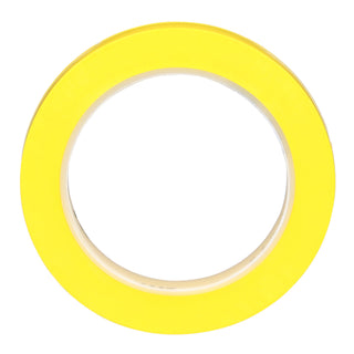 3M Vinyl Tape 471, Yellow, 3/8 in x 36 yd, 5.2 mil