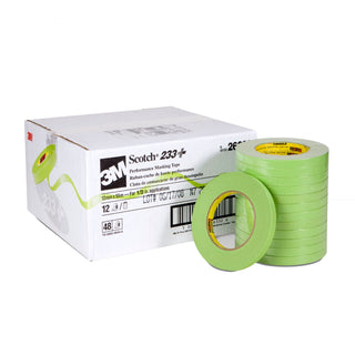 Scotch® Performance Masking Tape 233+, 26332, 12 mm x 55 m