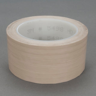 3M PTFE Film Tape 5498, Beige, 6 in x 36 yd, 4.2 mil