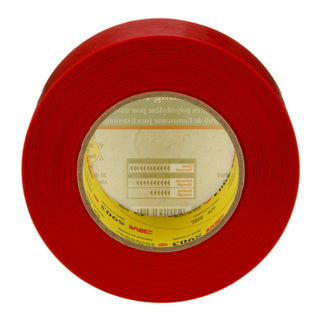 3M Outdoor Masking Poly Tape 5903, Red, 48 mm x 54.8 m, 7.5 mil, 24Roll/Case