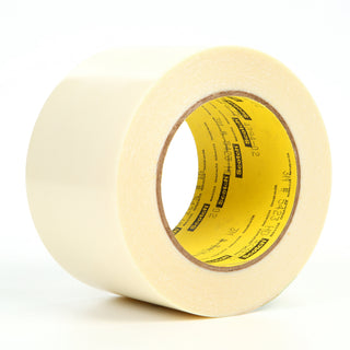 3M UHMW Film Tape 5423, Transparent, 3 in x 18 yd, 12 mil, 3 rolls percase