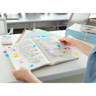 Post-it® Flags 680-BE2, 1 in. x 1.7 in. (2.54 cm x 4.31 cm) Blue, 2-pack