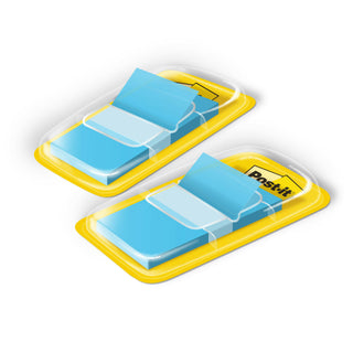 Post-it® Flags 680-BE2, 1 in. x 1.7 in. (2.54 cm x 4.31 cm) Blue, 2-pack