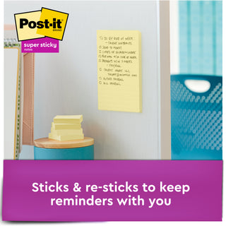 Post-it® Super Sticky Notes 660-5SSCY