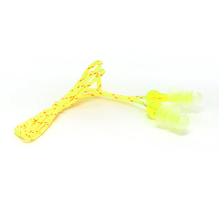 3M Tri-Flange Earplugs P3001, Cloth, Corded