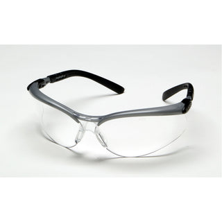 3M BX Protective Eyewear 11380-00000-20, Clear Anti-Fog Lens,Silver/Black Frame