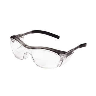 3M Nuvo Protective Eyewear 11436-00000-20 Clear Lens, Grey Frame