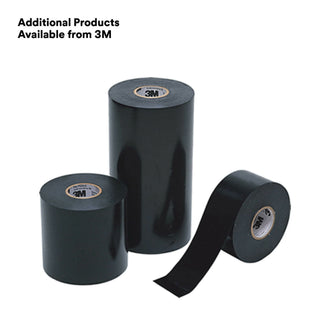 3M Scotchrap Vinyl Corrosion Protection Tape 50, 1 in x 100 ft,Unprinted, Black