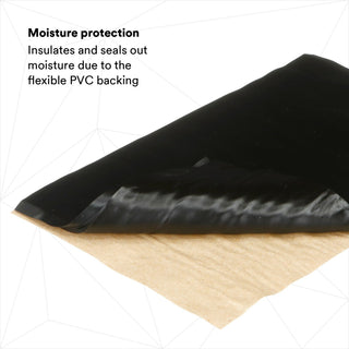 Scotch® Vinyl Mastic Pad 2200, 6-1/2 in x 4-1/2 in, Black, 10pads/carton