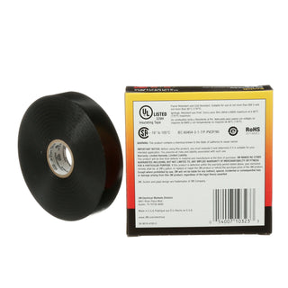 Scotch® Vinyl Electrical Tape Super 88, 3/4 in x 36 yd, Black, 12rolls/carton