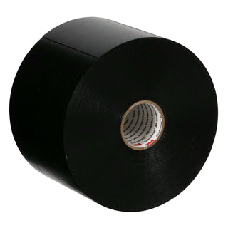 3M Scotchrap Vinyl Corrosion Protection Tape 51, 4 in x 100 ft,Unprinted, Black