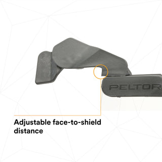 3M Clear Acetate MultiVisor Faceshield System V4D-10P