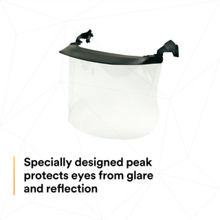 3M Clear Polycarbonate MultiVisor System V4F-10P