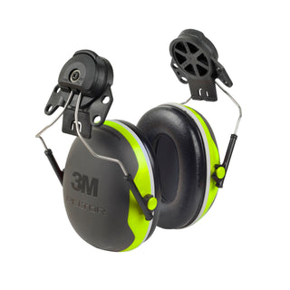 3M PELTOR X4 Earmuffs X4P3E/37278(AAD), Hard Hat Attached