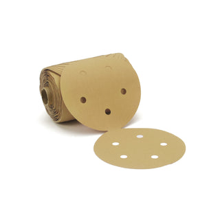 3M Stikit Paper Disc Roll 236U, 5 in x NH 5 Hole, P120 C-weight, D/F,Die 500FH