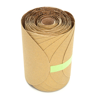 3M Stikit Paper Disc Roll 236U, P80 C-weight, 6 in x NH, Die 600Z, 100Discs/Roll