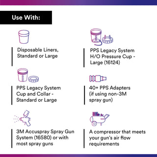 3M PPS Disposable Lids, 16200, Standard and Large, 200 Micron Filter