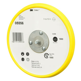 3M Stikit Low Profile Disc Pad, 05556, 6 in x 3/8 in x 5/16-24External