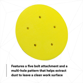 3M Hookit Disc Pad Dust Free, 05781, 8 in