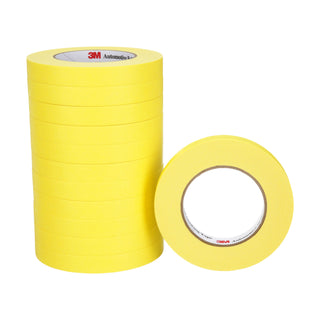 3M Automotive Refinish Masking Tape, 06652, 18 mm x 55 m