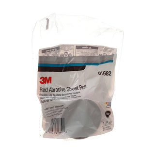 3M Red Abrasive Stikit Sheet Roll, 01682, P320, 2-3/4 in x 25 yd