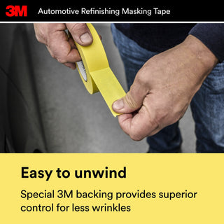 3M Automotive Refinish Masking Tape, 03425, 36 mm x 32 m