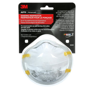 3M Sanding Respirator, 03201, 2 per pack