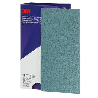 3M Trizact Hookit Finishing Foam Sheet 30289, 5000, 2-3/4 in x 5-1/2 in