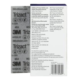 3M Trizact Hookit Finishing Foam Sheet 30289, 5000, 2-3/4 in x 5-1/2 in