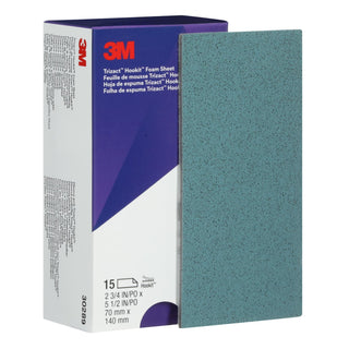 3M Trizact Hookit Finishing Foam Sheet 30289, 5000, 2-3/4 in x 5-1/2 in