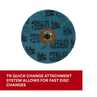 Scotch-Brite Surface Conditioning TN Quick Change Disc, SC-DN, A/OMedium, 5 in